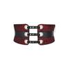 Attitude Corsets - Clarrisa Korset Taille riem - Bordeaux rood Product image